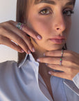 Anello Veretta Rainbow