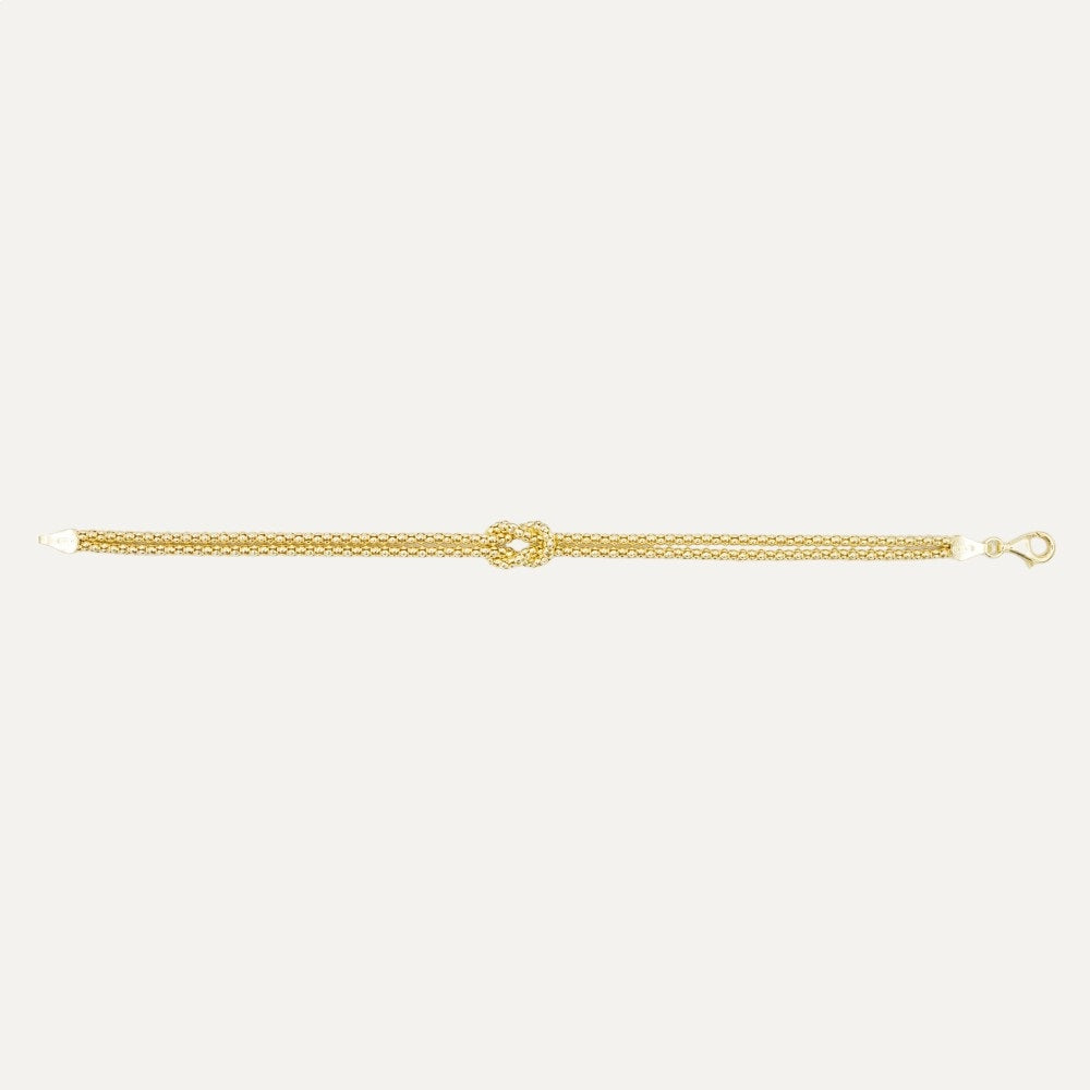 Bracciale Nodo Aeterna Gold