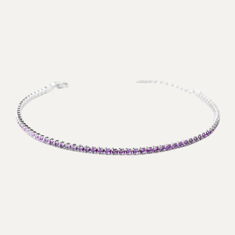 Bracciale Tennis Violet