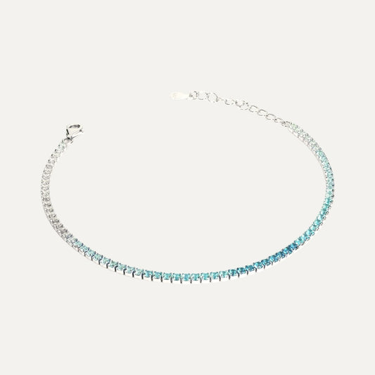 Bracciale Tennis Light Blue Shades