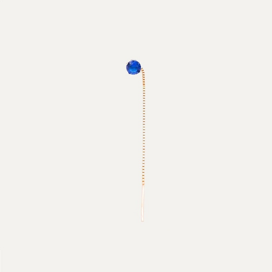 Orecchino Brilliant Blue