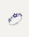 Anello Flowers Blue