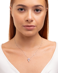 Collana Croce Mini Rainbow