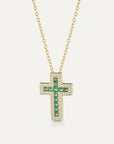 Collana Croce Green Square