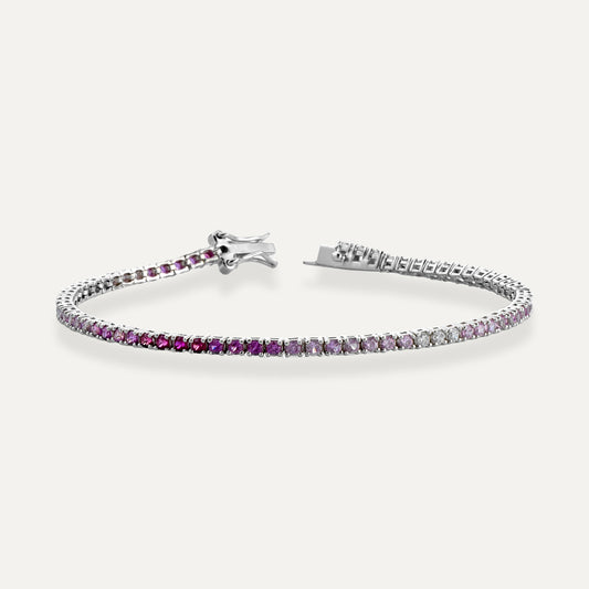 Bracciale Tennis Rosa