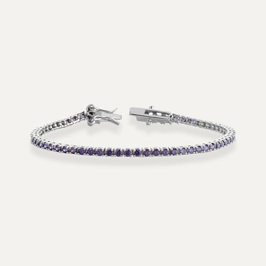 Bracciale Tennis Viola