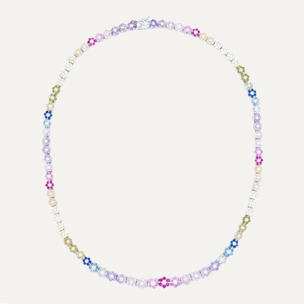 Collana Flowers Multicolor