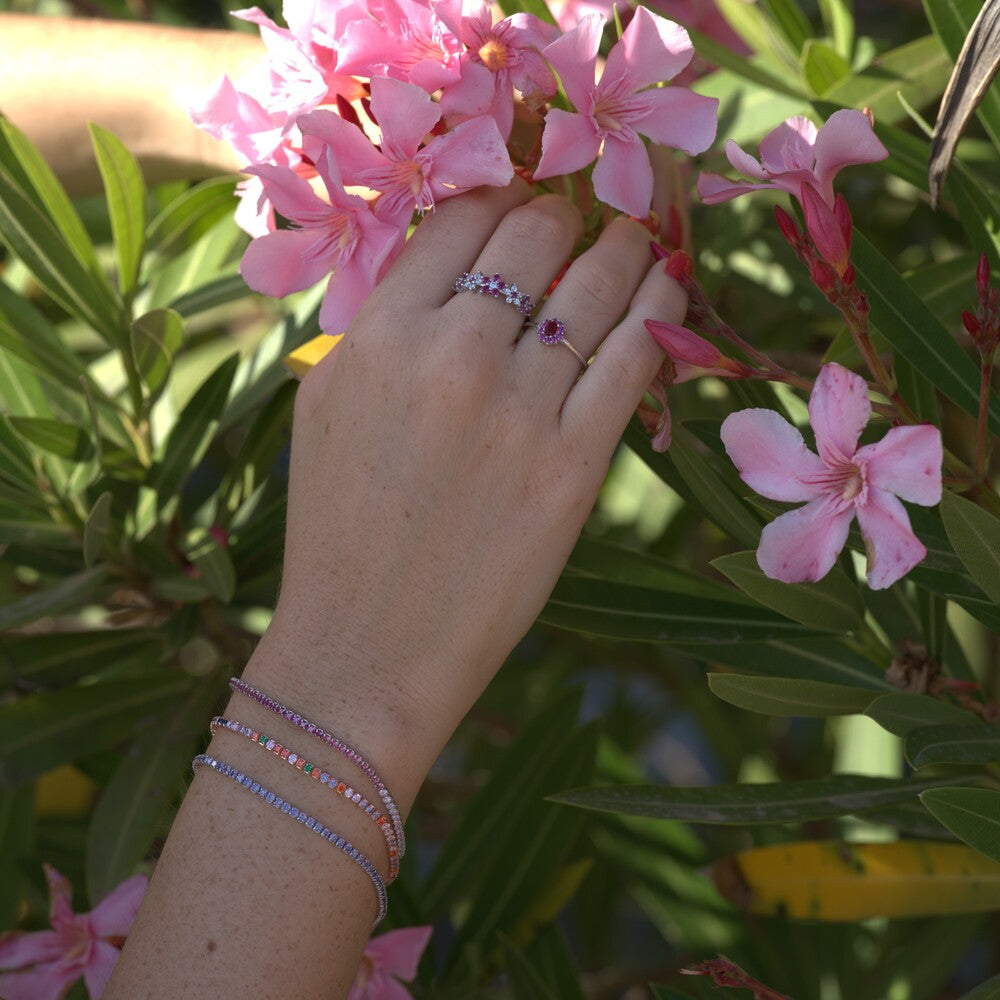 Bracciale Tennis Pink Shades