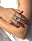 Anello Flowers Blue